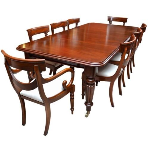 Mahogany dining table