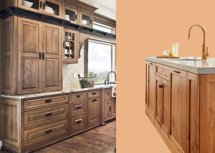 Cabinetry alder wood