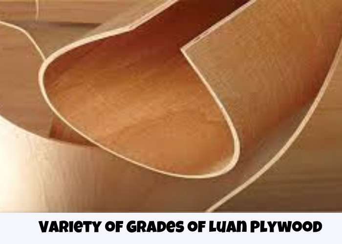 Variety of Grades of Luan Plywood