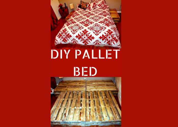 Wood Pallet Bed Frame