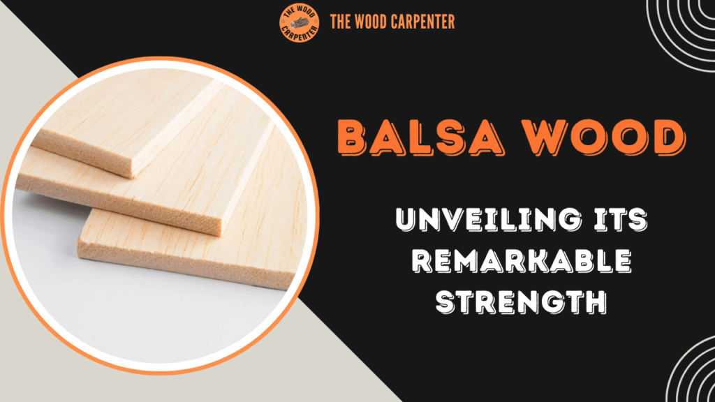 Balsa Wood: Unveiling Its Remarkable Strength 1 BALSA WOOD