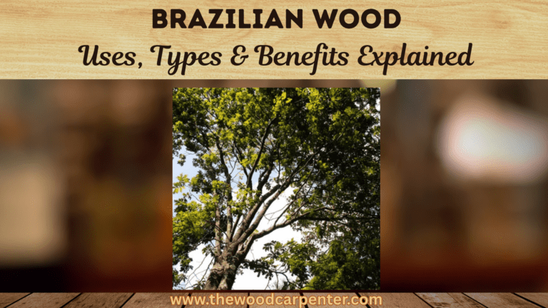 Brazilian Wood Uses, Types & Benefits Explained