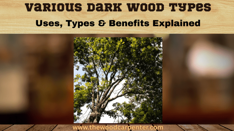 Various Dark Wood Types