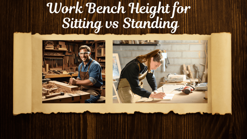 Work Bench Height: What's the ideal height ? 2 Work Bench Height for Sitting vs Standing