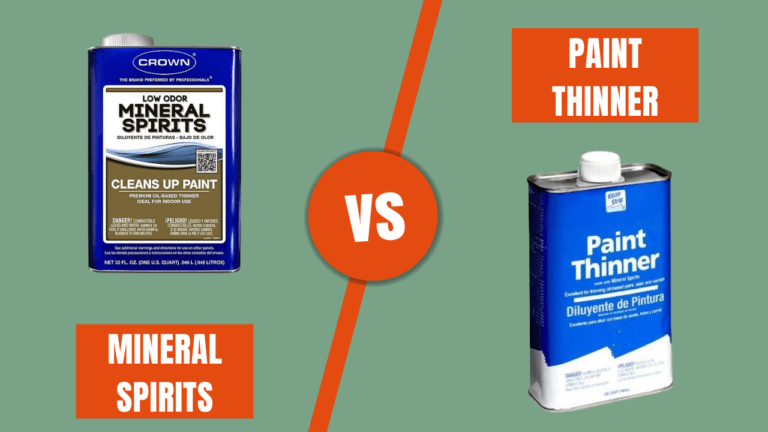 Mineral Spirits vs Paint Thinner
