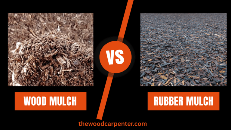 Wood Mulch vs Rubber Mulch