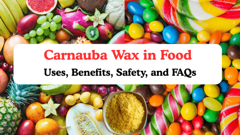 Carnauba Wax in Food: Uses, Benefits, Safety, and FAQs 6 Carnauba Wax in Food