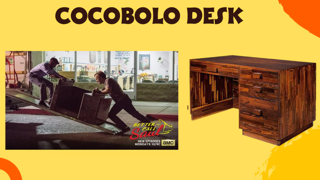 Cocobolo desk