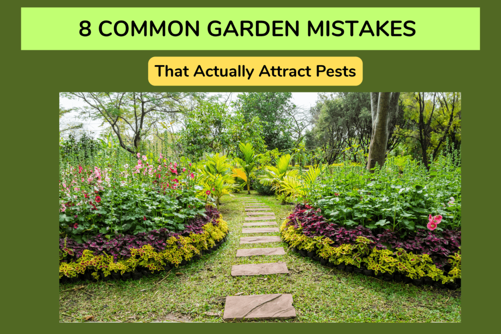 8 Common Garden Mistakes That Actually Attract Pests