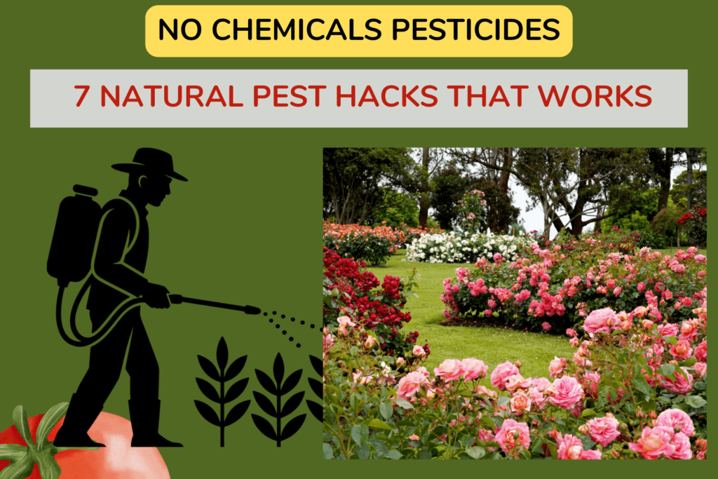 No Chemicals Pesticides: 7 Natural Pest Hacks that Works