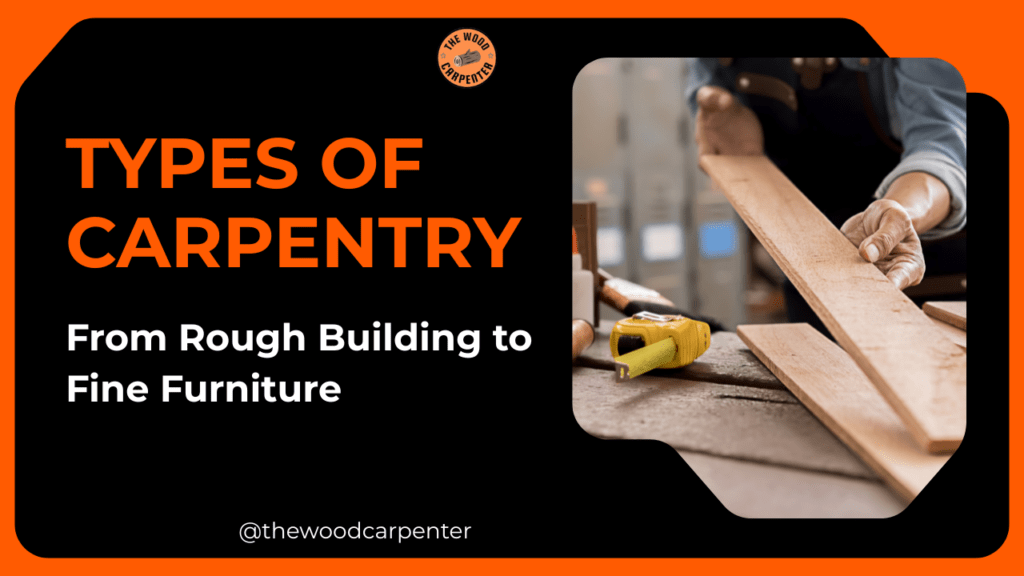 Types of Carpentry: From Rough Building to Fine Furniture 1 Types of Carpentry