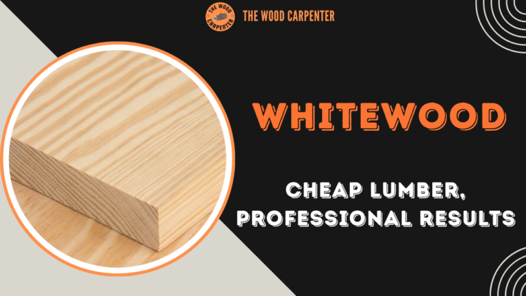 Whitewood Secrets: Cheap Lumber, Professional Results 4 Whitewood