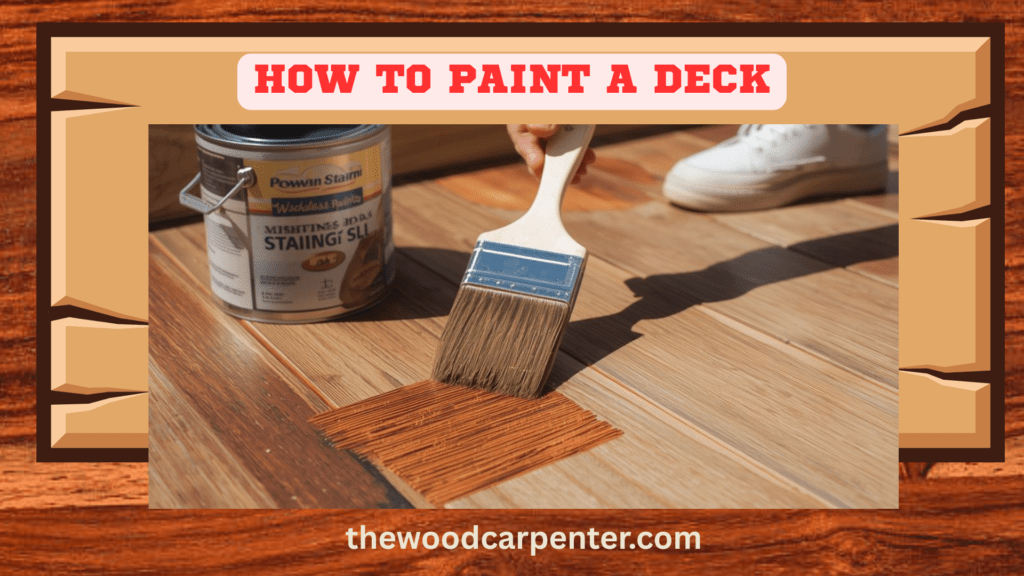 How to Paint a Deck: A Step-by-Step Guide 3 How to Paint a Deck: A Step-by-Step Guide