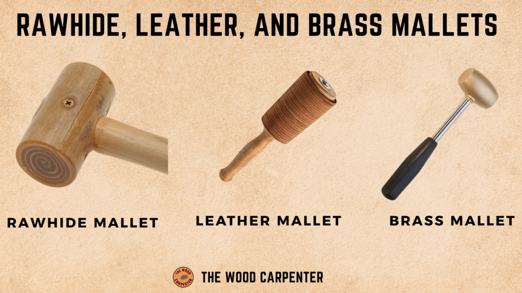 Mallets 101: Types, Uses & Materials in 5 Minutes! 4 Rawhide, Leather, and Brass Mallets