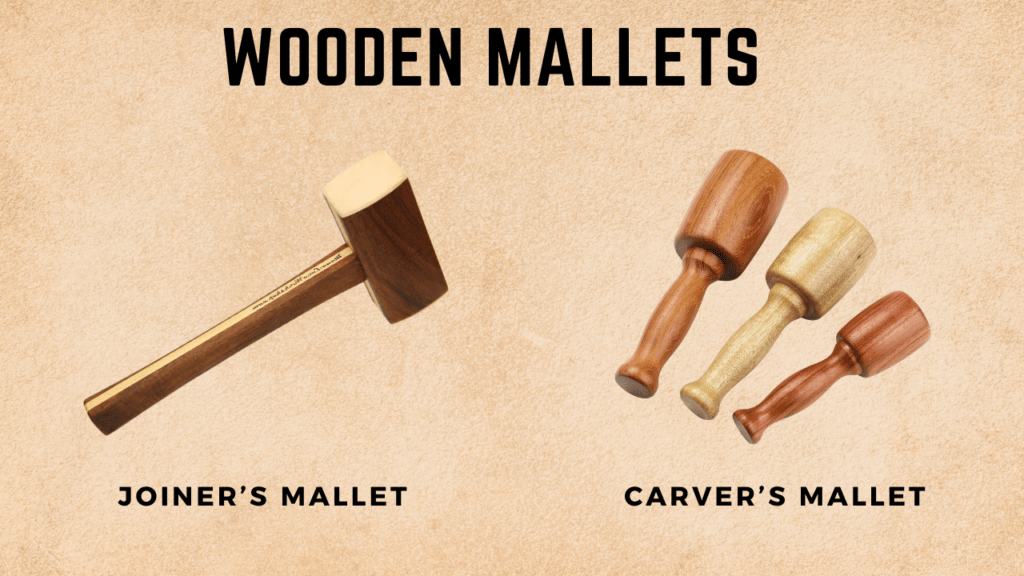 Mallets 101: Types, Uses & Materials in 5 Minutes! 2 Wooden Mallets joiner’s mallet carver’s mallet