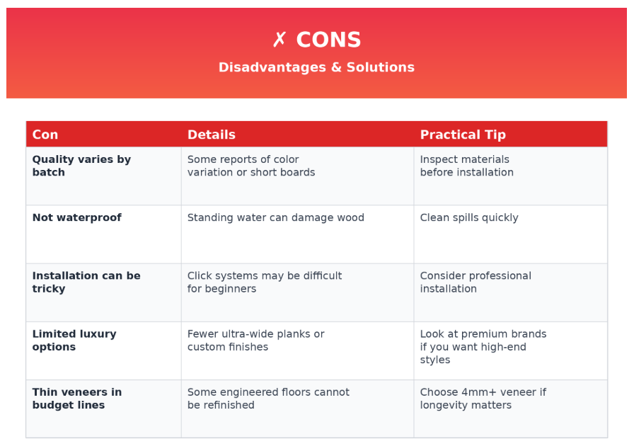 Bruce Hardwood Floors: Pros, Cons, Read This before buying 3 Con's of Bruce Hardwood Flooring