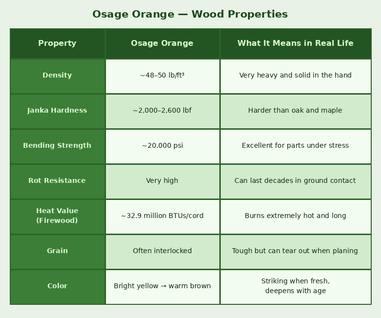 Osage Orange: The Wood That Outlives Generations 2 Osage Orange