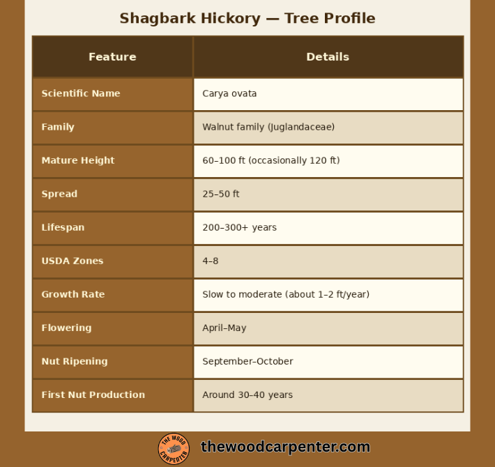 Shagbark Hickory: The Tree That Feeds the Forest 2 shagbark hickory