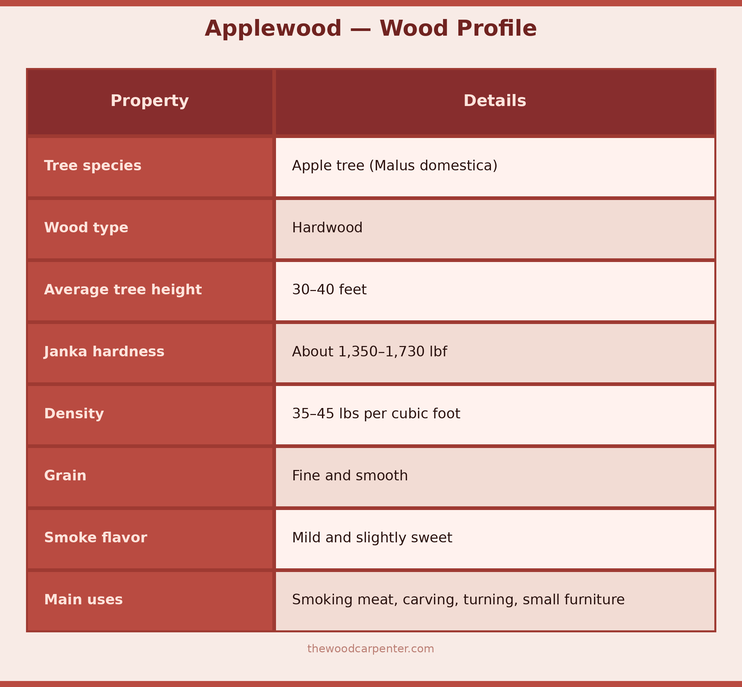 Apple Wood: The Hidden Gem for BBQ and Crafts 2 Quick Facts About Apple Wood
