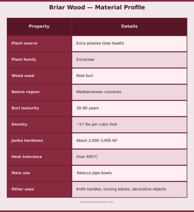 Why Briar Wood Is the Secret Behind Perfect Pipes 2 Briar Wood Quick Facts