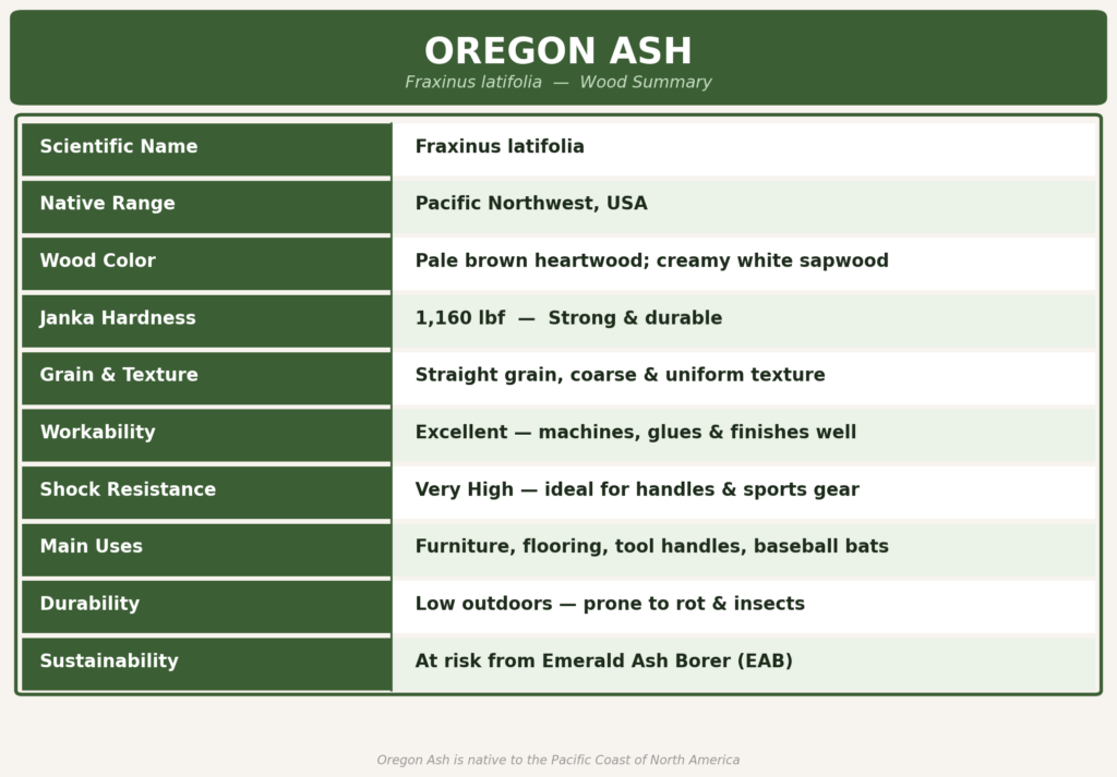 Oregon Ash Explained: The Unsung Hero of Northwest Forests 2 oregon ash summary
