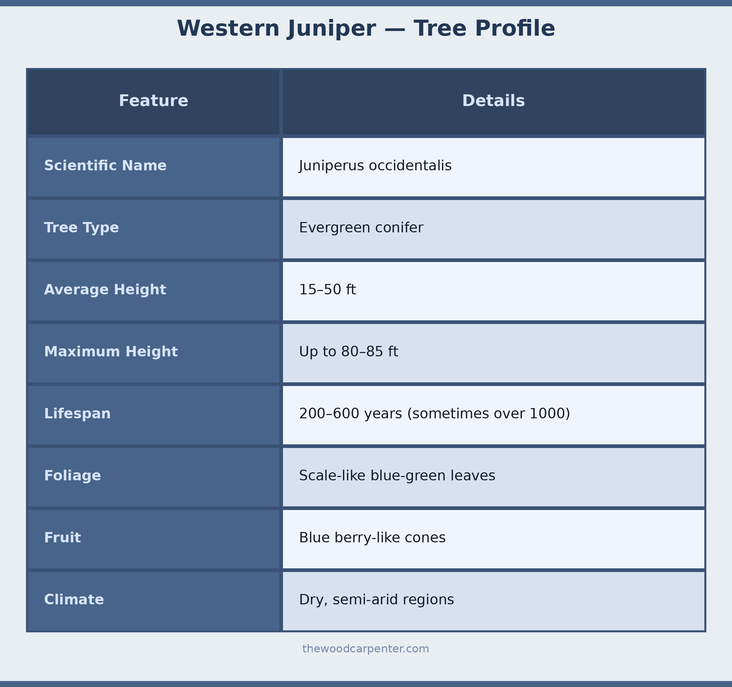 Western Juniper: The Hidden Wood Treasure of Dry Lands 2 Western Juniper