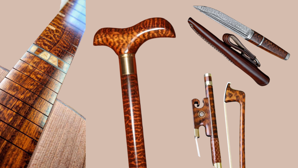 Snakewood: Why This Rare Wood Costs So Much 3 Snakewood Uses