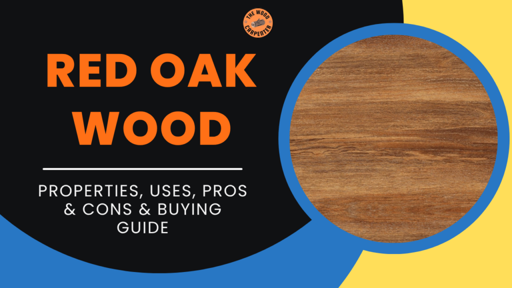 Red Oak Wood: Properties, Uses, Pros & Cons & Buying Guide 1 Red Oak Wood