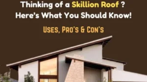 skillion roof